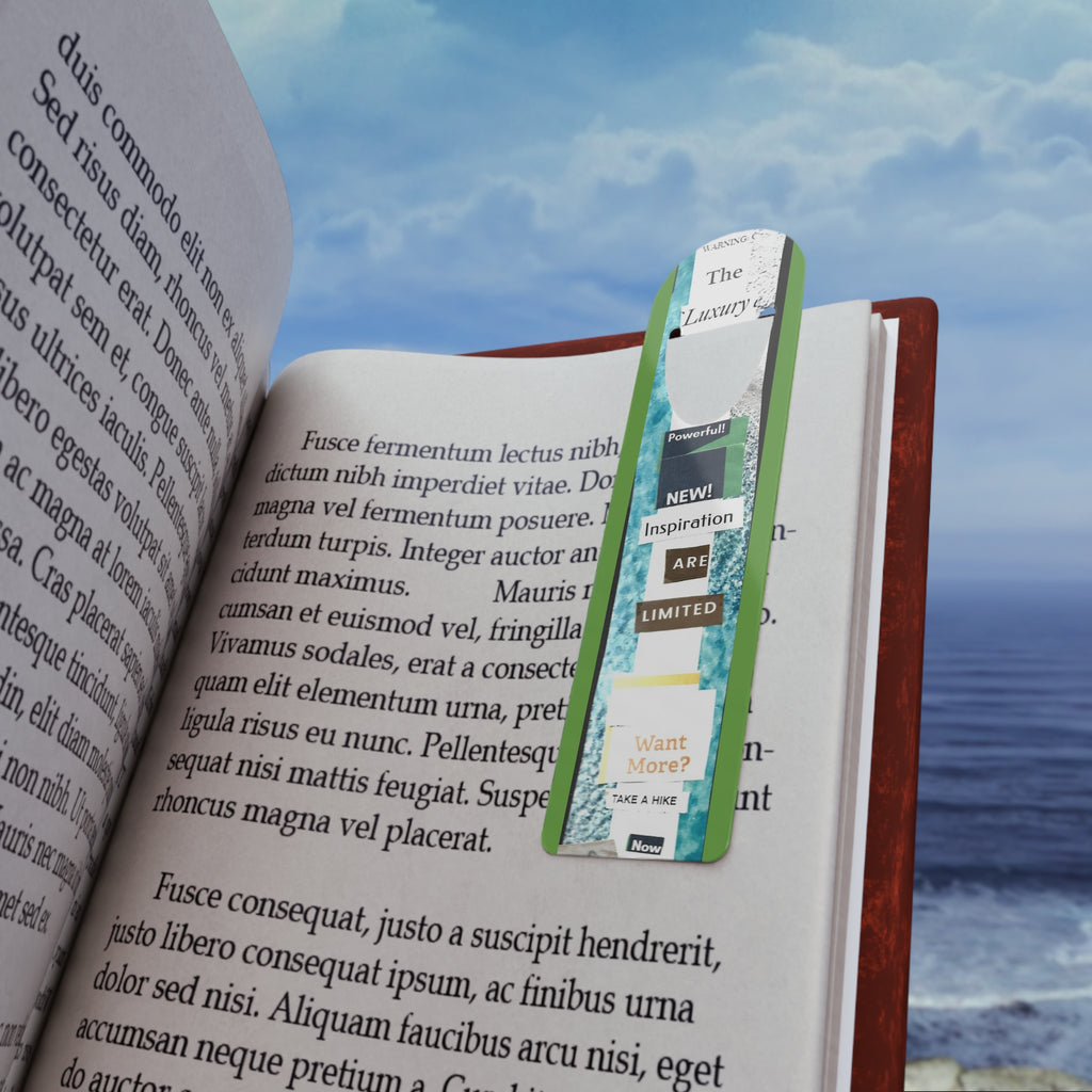 Collage Poetry Bookmarks Bundle - Set of 3 Unique Artistic Book Markers